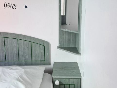 Mobilhome 4 personnes - Mobilhome 4 personnes - Cottage RETRO 3 Pièces 4 Personnes Climatisé + TV