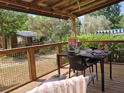 Mobilhome 2 personnes - GRAND CONFORT 1 Chambre - Climatisé