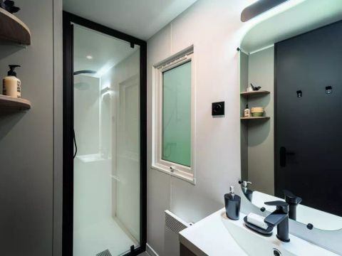 Mobilhome 4 personnes - Mobilhome 4 personnes - GRAND CONFORT PREMIUM 3 Pièces 4 Personnes Climatisé
