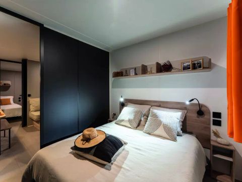 Mobilhome 4 personnes - Mobilhome 4 personnes - GRAND CONFORT PREMIUM 3 Pièces 4 Personnes Climatisé