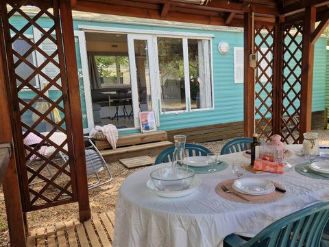 MOBILHOME 4 personnes - COTTAGE RETRO 2 Chambres - Climatisé