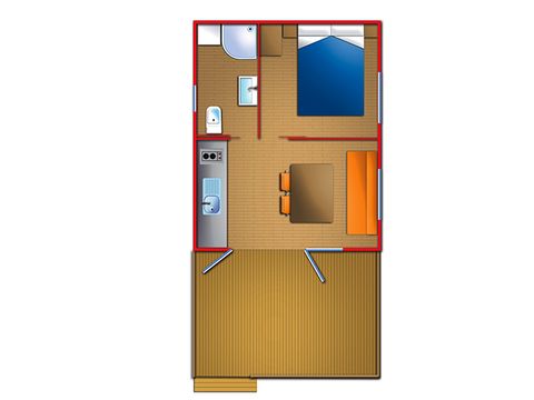 MOBILHOME 2 personnes - VENUS