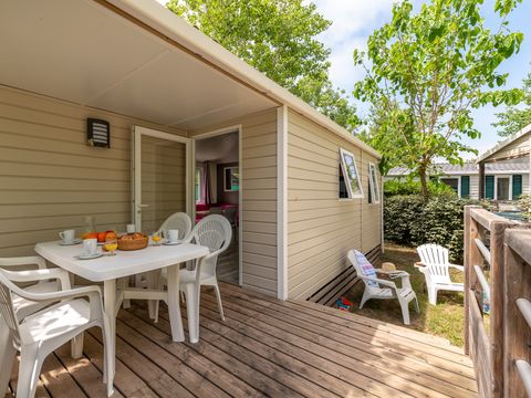 Mobilhome 6 personnes - Comfort | 3 Ch. | 6 Pers. | Terrasse simple
