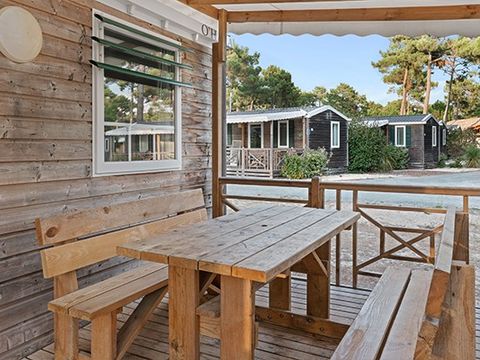 MOBILHOME 6 personnes - Comfort | 3 Ch. | 6 Pers. | Terrasse simple