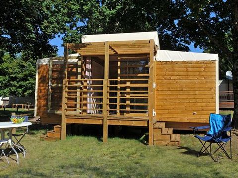 CHALET 4 personnes - Cabane Nature Standard 16m² / 2 chambres - terrasse (sans sanitaires privatifs)