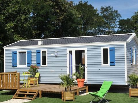 MOBILHOME 8 personnes - Standard 32 m² / 3 chambres - terrasse