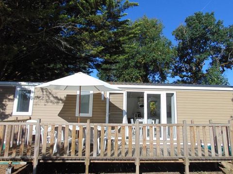 MOBILHOME 10 personnes - Confort 38 m² / 4 chambres - terrasse