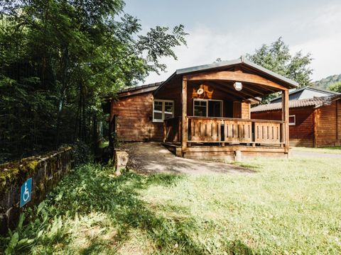 CHALET 4 personnes - CHALET BOIS 4/6 pour personne à mobilité réduite - 35m2