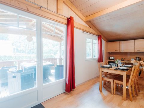 CHALET 4 personnes - CHALET BOIS 4/6 pour personne à mobilité réduite - 35m2