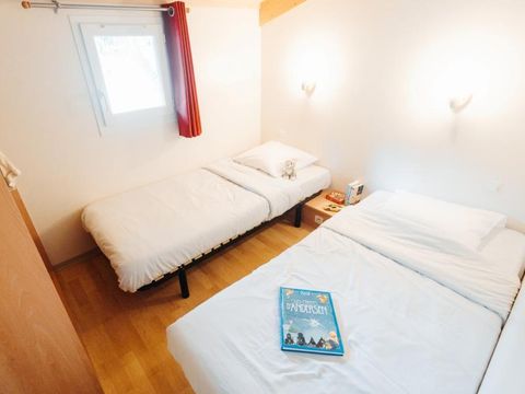 Chalet 6 personnes - BOIS - CONFORT 4-6 Personnes 35m2 - 2 chambres
