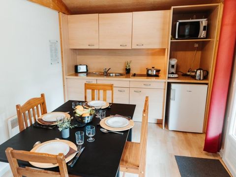 Chalet 6 personnes - BOIS - CONFORT 4-6 Personnes 35m2 - 2 chambres
