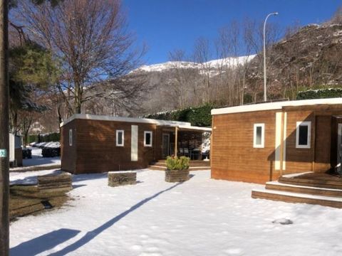 Chalet 4 personnes - BOIS - CONFORT 29m2 - 2 chambres