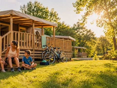 MOBILHOME 6 personnes - PREMIUM CLIMATISATION  4/6 Pers 33m²
