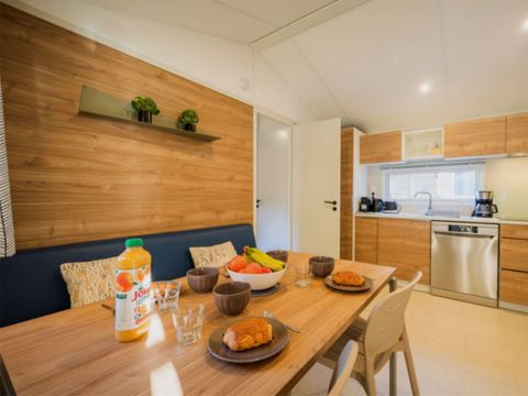 MOBILHOME 6 personnes - PREMIUM CLIMATISATION  4/6 Pers 33m²