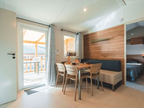 MOBILHOME 6 personnes - PREMIUM CLIMATISATION  4/6 Pers 33m²