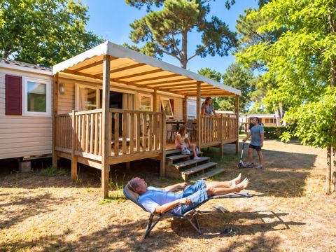 Mobilhome 6 personnes - Landes - 3 chambres