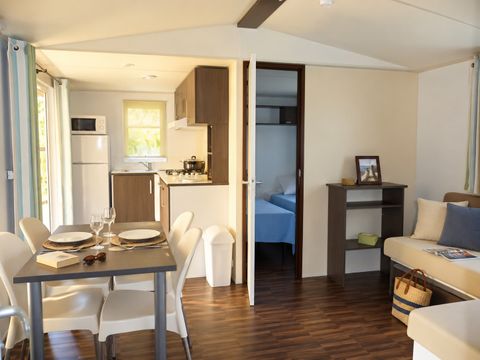 Mobilhome 6 personnes - Landes - 2 chambres