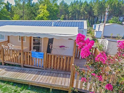 MOBILHOME 4 personnes - PMR Landes 2 chambres