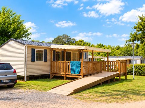 Mobilhome 4 personnes - PMR Landes - 2 chambres