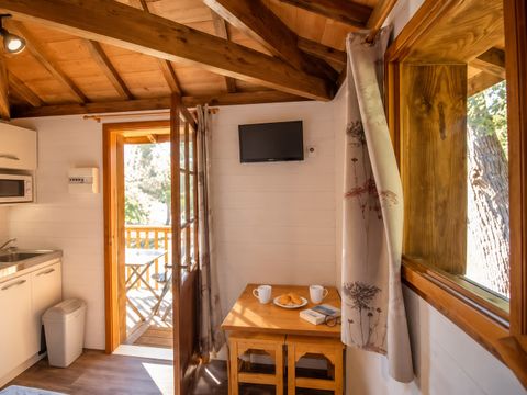 Hébergement 2 personnes - Cabane pilotis