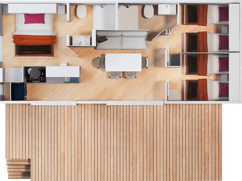 MOBILHOME 6 personnes - Capri