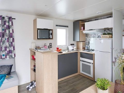 MOBILHOME 6 personnes - Lodge 100 - 3 chambres - 2 Sdb