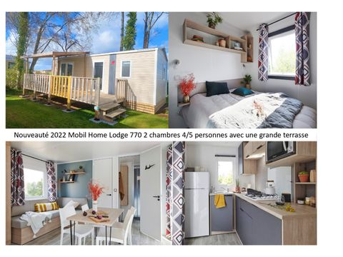 MOBILHOME 5 personnes - Lodge 770 Confort plus