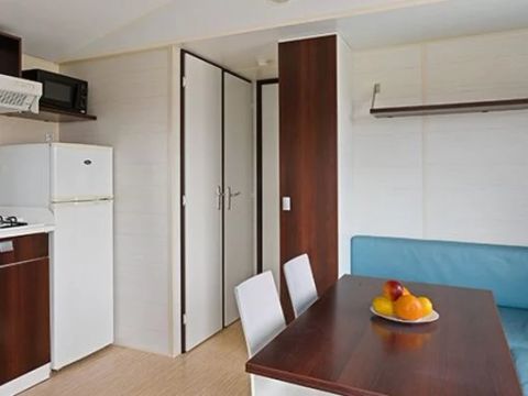 MOBILHOME 6 personnes - Comfort | 3 Ch. | 6 Pers. | Terrasse surélevée | Clim.