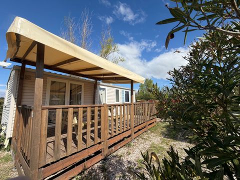 MOBILHOME 6 personnes - COTTAGE 3 CHAMBRES - avec climatisation