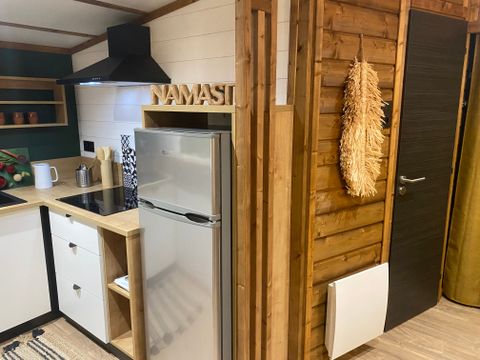 MOBILHOME 4 personnes - LA CLAIRIERE SEASONOVA - Cottage Signature, jacuzzi privatif, clim