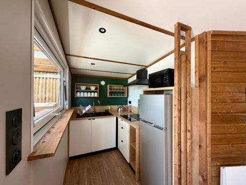 MOBILHOME 4 personnes - LA CLAIRIERE SEASONOVA - Cottage Signature, jacuzzi privatif, clim