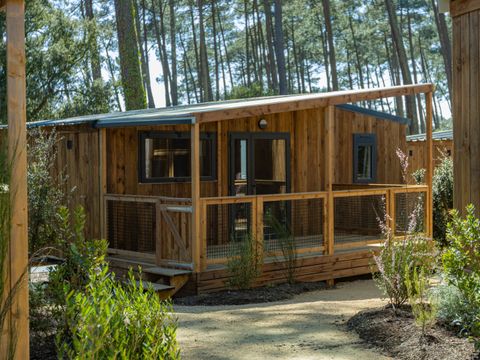 MOBILHOME 4 personnes - LA CLAIRIERE SEASONOVA - Cottage Signature, jacuzzi privatif, clim