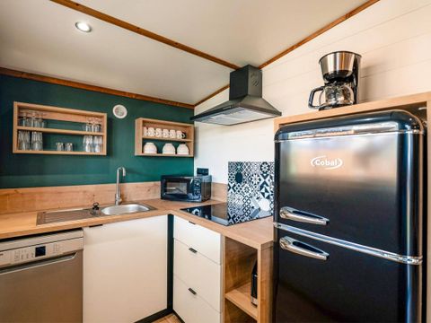 MOBILHOME 4 personnes - LA CLAIRIERE SEASONOVA - Cottage Signature, jacuzzi privatif, clim