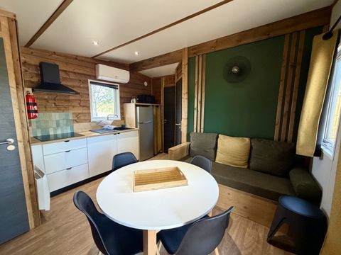 Mobilhome 6 personnes - COTTAGE PRESTIGE 3 chambres - avec clim