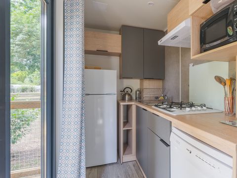 Mobilhome 6 personnes - COTTAGE PRESTIGE 3 chambres - avec clim