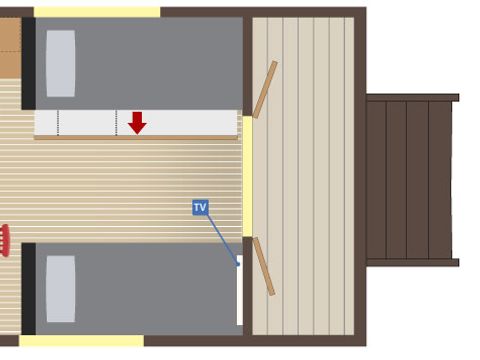 HÉBERGEMENT INSOLITE 5 personnes - GITE PREMIUM