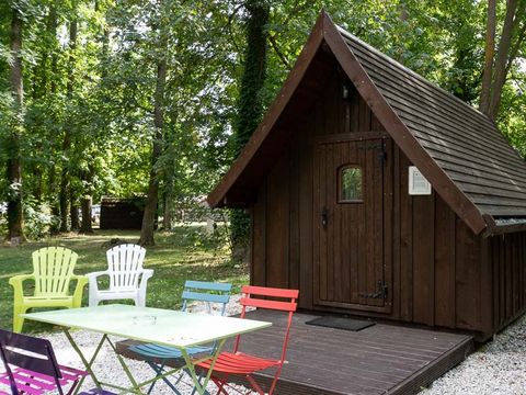 HÉBERGEMENT INSOLITE 2 personnes - LA CABANE TROLL BIVOUAC sans sanitaires ni cuisine