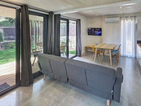 MOBILHOME 5 personnes - Bungalow Cubik - 52m² - 2 chambres