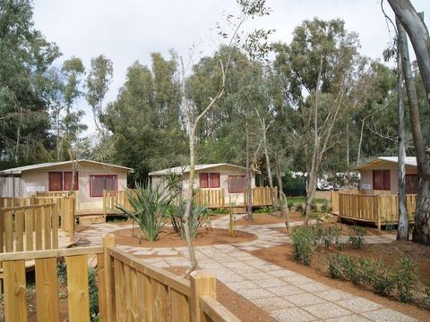 Tente en toile et en bois 4 personnes - Lodge Tent