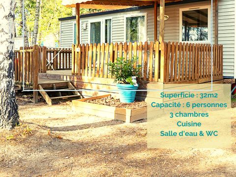 MOBILHOME 6 personnes - PIN