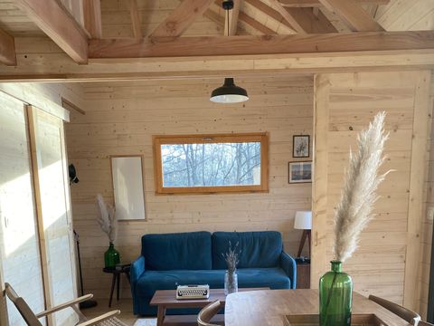 Hébergement 2 personnes - CABANE SUR L'EAU avec Jacuzzi