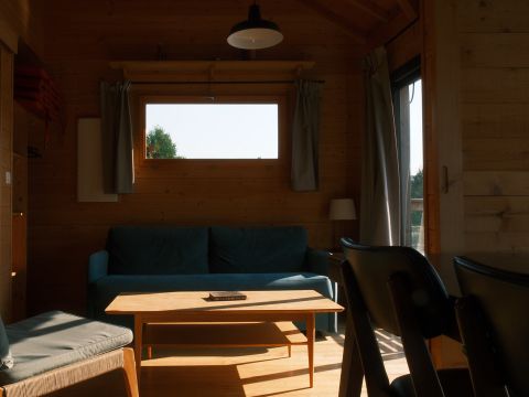 Hébergement 2 personnes - CABANE SUR L'EAU avec Jacuzzi
