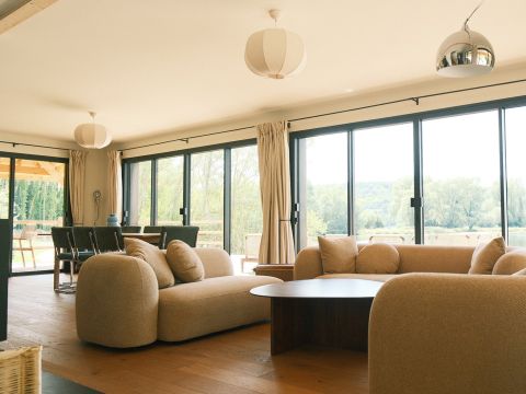 MAISON 12 personnes - Canadienne au bord du Lac