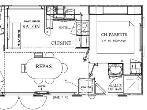 CHALET 4 personnes - FLORES Grand Confort