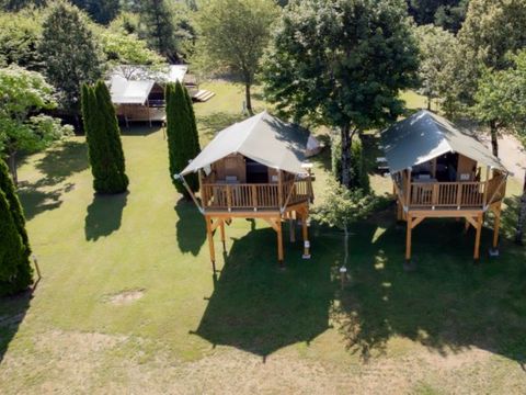 LODGE 2 personnes - NOUVEAUTE 2024 LOGDE TOILE ELEVATION offre liberté