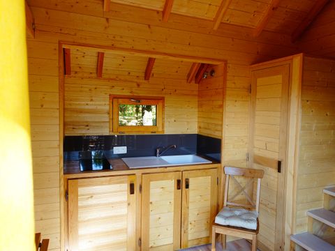 Hébergement 4 personnes - Cabane perchée Beaumont 4 pers.