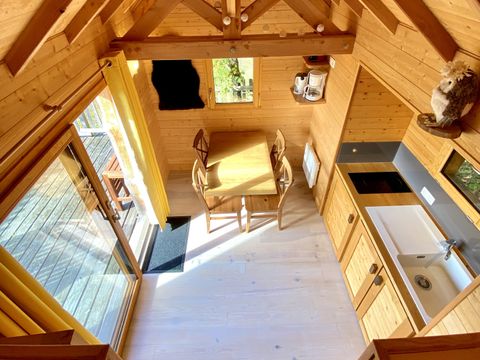 Hébergement 6 personnes - Cabane Perchée Beaumont 6 pers.