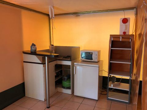 Tente en toile et en bois 5 personnes - Tente Kiwi Confort