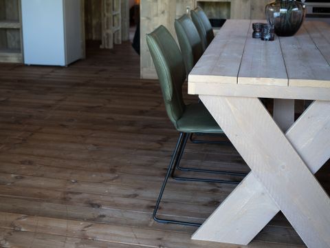 Tente en toile et en bois 7 personnes - tente safari de luxe
