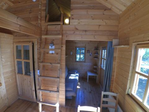 Chalet 4 personnes - SCANDINAVE - 1 chambre - 1 mezzanine